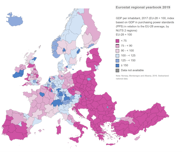 Eurostat regional yearbook 2019