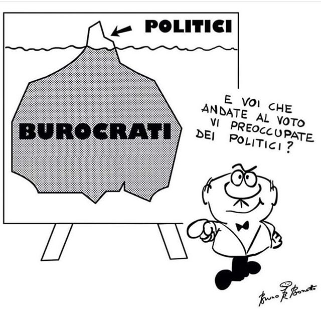 Una vignetta contro la burocrazia