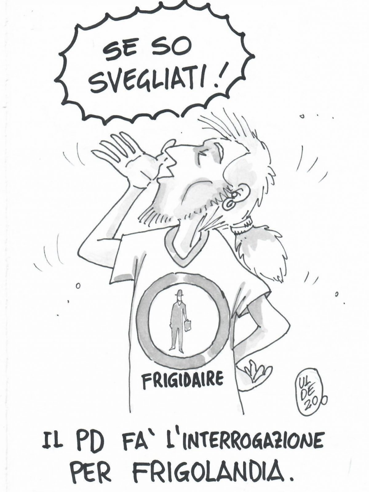 Una vignetta di Ulderico Sbarra