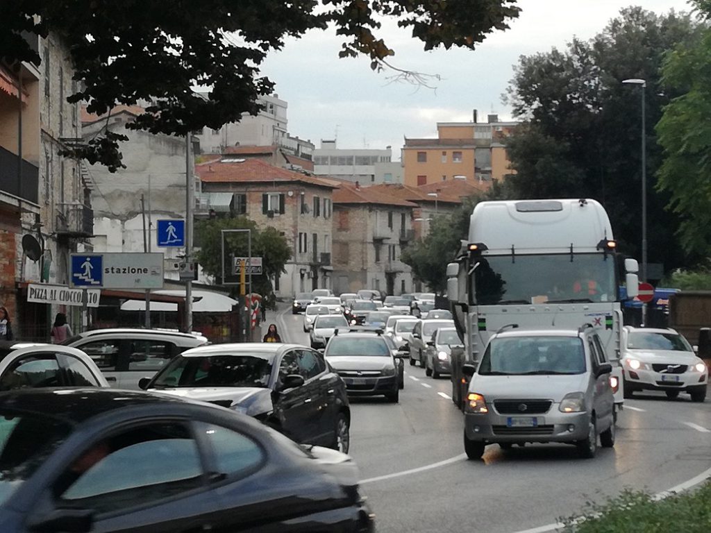 traffico a Fontivegge