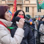La manifestazione per la pace in Ucraina che si è tenuta a Perugia il 28 febbraio 2022