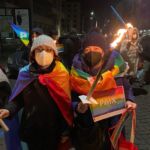 Fiaccolata per la pace in Ucraina a Terni il 28 febbraio 2022
