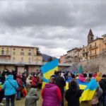 Manifestazione per la pace in Ucraina a Umbertide