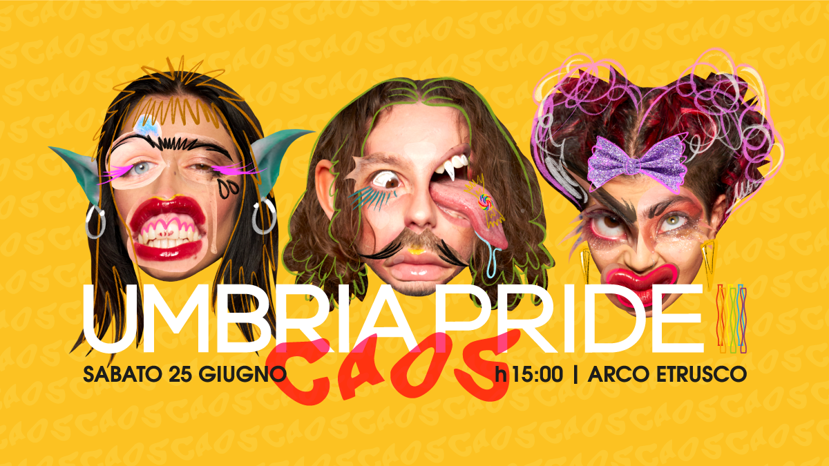 Il manifesto dell'Unbria Pride 2022