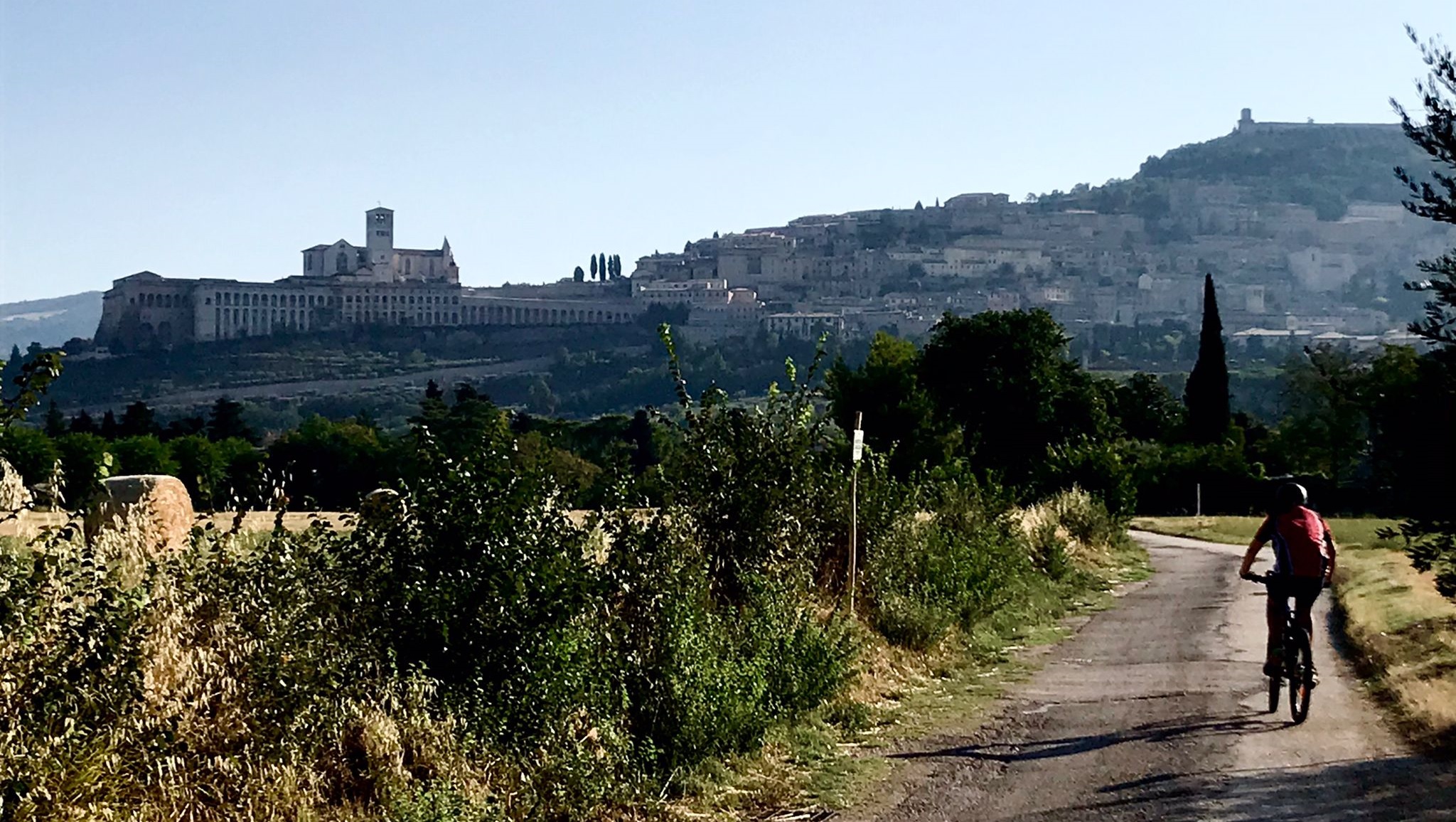 La pista ciclabile Assisi-Spoleto